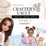 CRAFTER’S VAULT- DIGITAL DOWNLOAD DRIVE- CV 26.1 - Eliza Henri