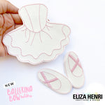 Make your own Bow Holder- DIY Little Ballerina Bow Holder Felties - Eliza Henri