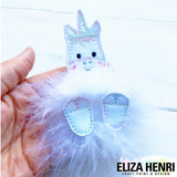 Upsy Unicorn- Fluffy Fur Baby Felties - Eliza Henri