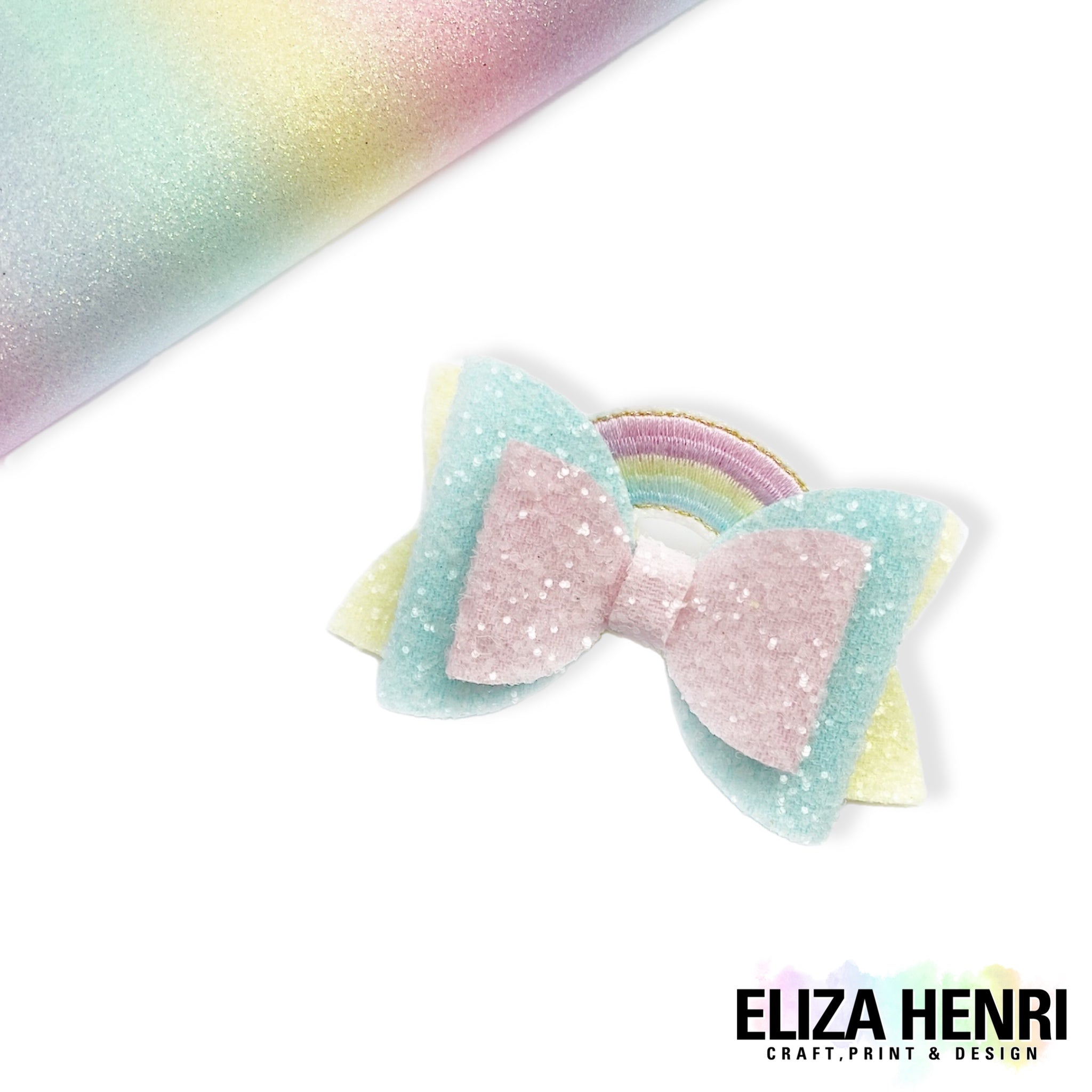 BOW TOPPERS- OVER THE RAINBOW TOPPER FELTIES - Eliza Henri