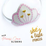 Princess Crown Tiara Headband Slider Felties - Eliza Henri