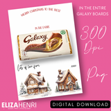 In the Entire Galaxy Gingerbread House Printable Boards Digital Download - Eliza Henri