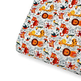 The Mighty Jungle | Felt, Suede, Velvet, Satin or Canvas Premium Fabric Sheets