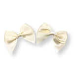 ITALIAN SATIN BOWS WITH ADHESIVE TAB - PACK OF 6 - Eliza Henri
