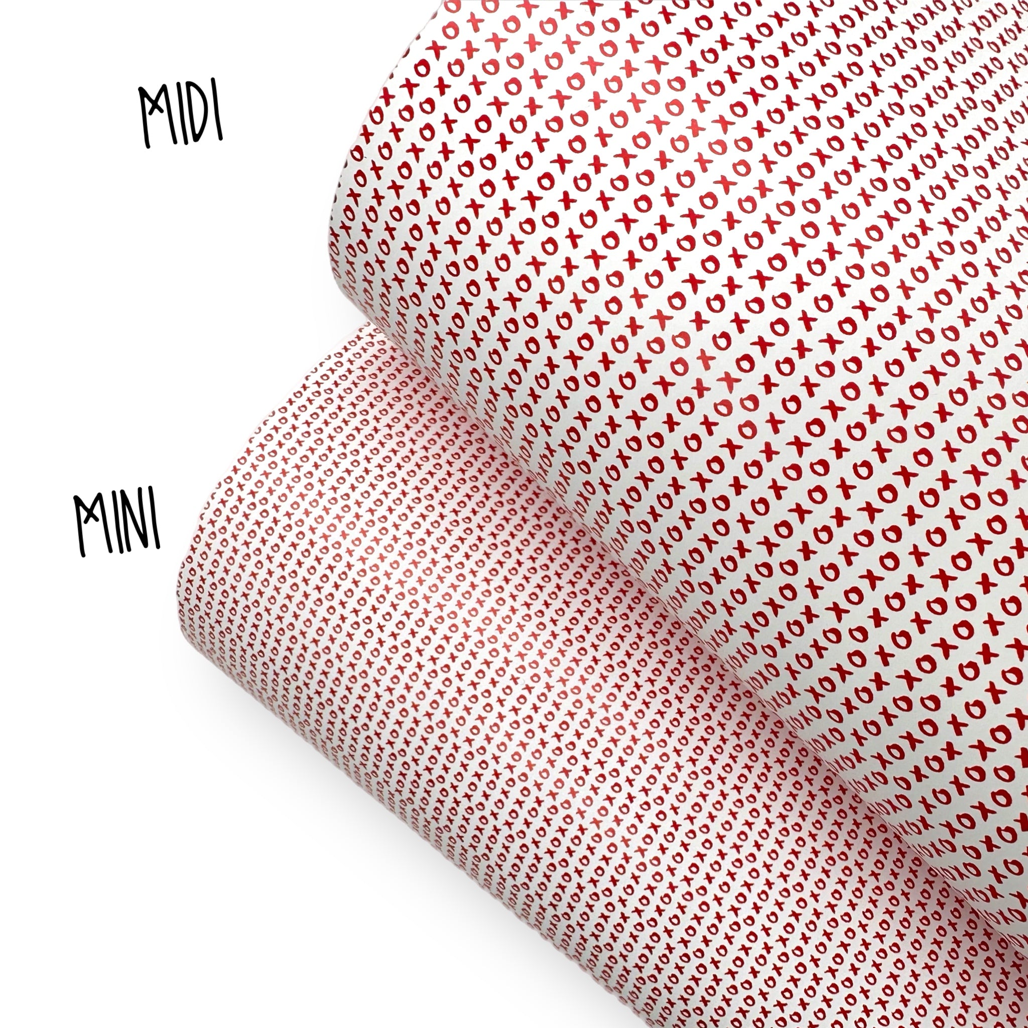 Red XOXO Patterned HTV Vinyl - Eliza Henri