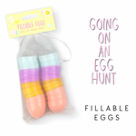 Mini Fillable Pastel Egg Sets - Eliza Henri