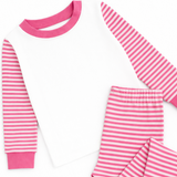 PINK STRIPED PYJAMA BLANKS - Eliza Henri