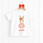 DTF TRANSFER - STRAWBERRY BUNNY- CUSTOM DTF - Eliza Henri