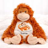 CUSTOM DTF TRANSFER - (MUMBLES) BRAVE LITTLE MONKEY DTF - Eliza Henri