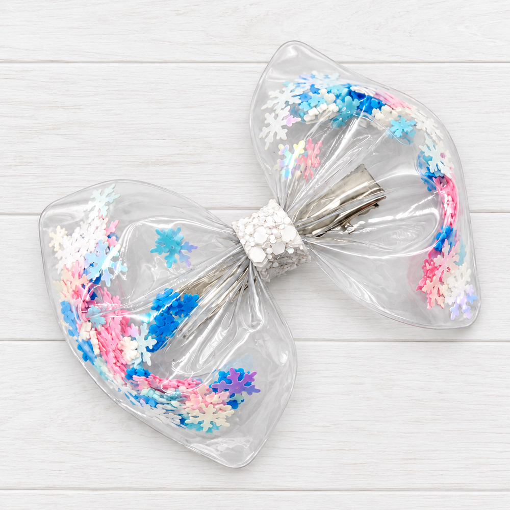 DIY Transparent Shaker Pinch Bow Pouches