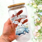 Happy Easter Bunny Boy Vinyl Decal - Eliza Henri