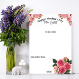 Bunch of Flowers Mothers Day Galaxy Boards- Premium Card - Eliza Henri