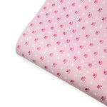 Pink Puppy Paws Premium Faux Leather Fabric - Eliza Henri