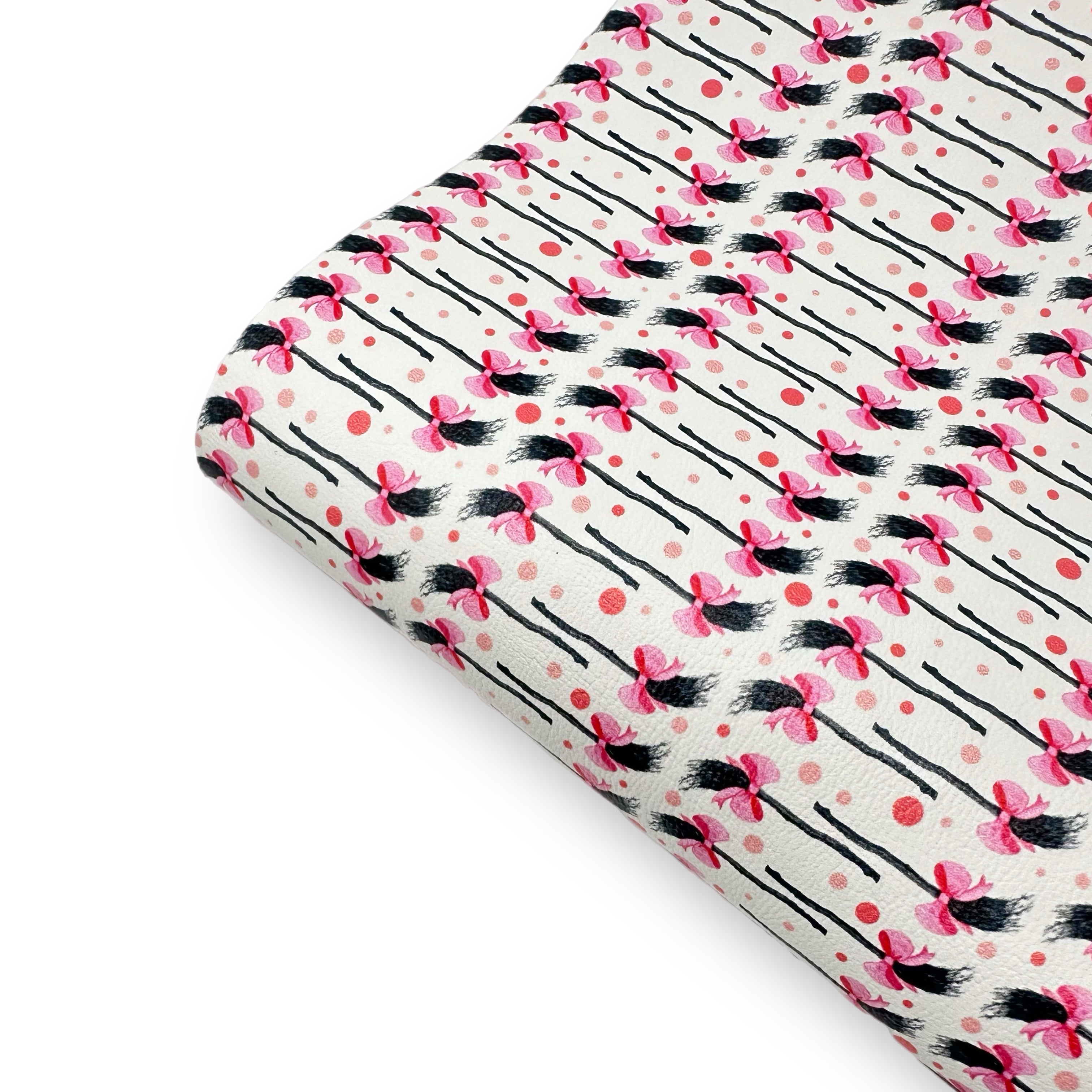 Bows & Broomsticks Premium Faux Leather Fabric - Eliza Henri