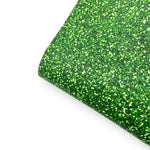 Evergreen Faux Glitter Effect Premium Faux Leather Fabric Sheets - Eliza Henri
