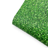 Evergreen Faux Glitter Effect Premium Faux Leather Fabric Sheets - Eliza Henri
