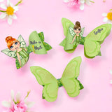 3D FAIRY WING GREEN DOLLY 3.5” | DIY HAIR BOW LOOP CUTOUTS