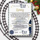 TRAIN NAVY ELF ARRIVAL LETTERS 2025