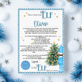 BLUE ELF ARRIVAL LETTERS