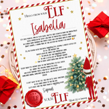 RED ELF ARRIVAL LETTERS