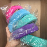 JOBLOT- 5 X Squashy Glam Wide Headbands