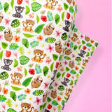 BESTIES IN THE JUNGLE | PREMIUM FAUX LEATHER FABRICS
