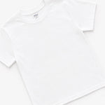 Plain white cotton T-shirts for kids wholesale 