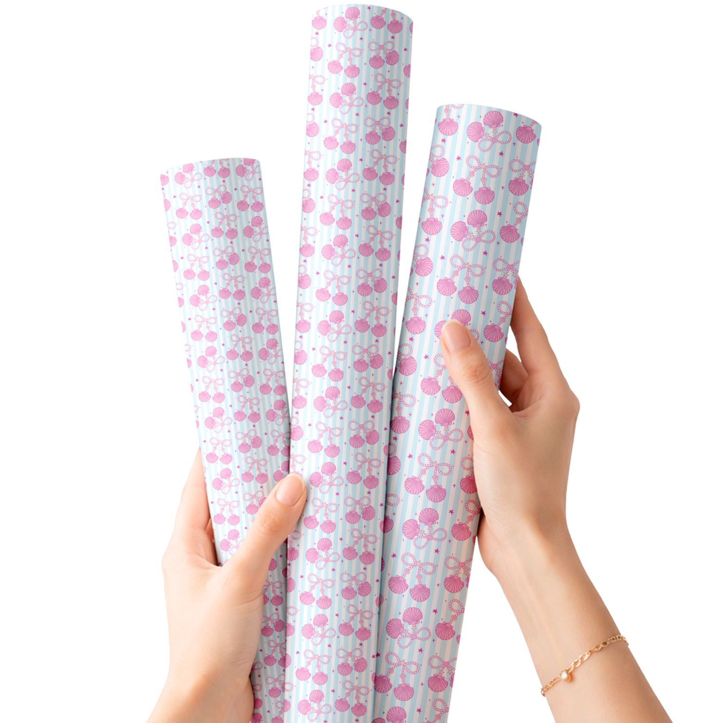 BLUSH PEARL PRINCESS | PREMIUM FAUX LEATHER FABRIC - Eliza Henri
