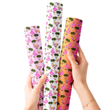 FLAMINGO FIZZ | PREMIUM FAUX LEATHER FABRICS