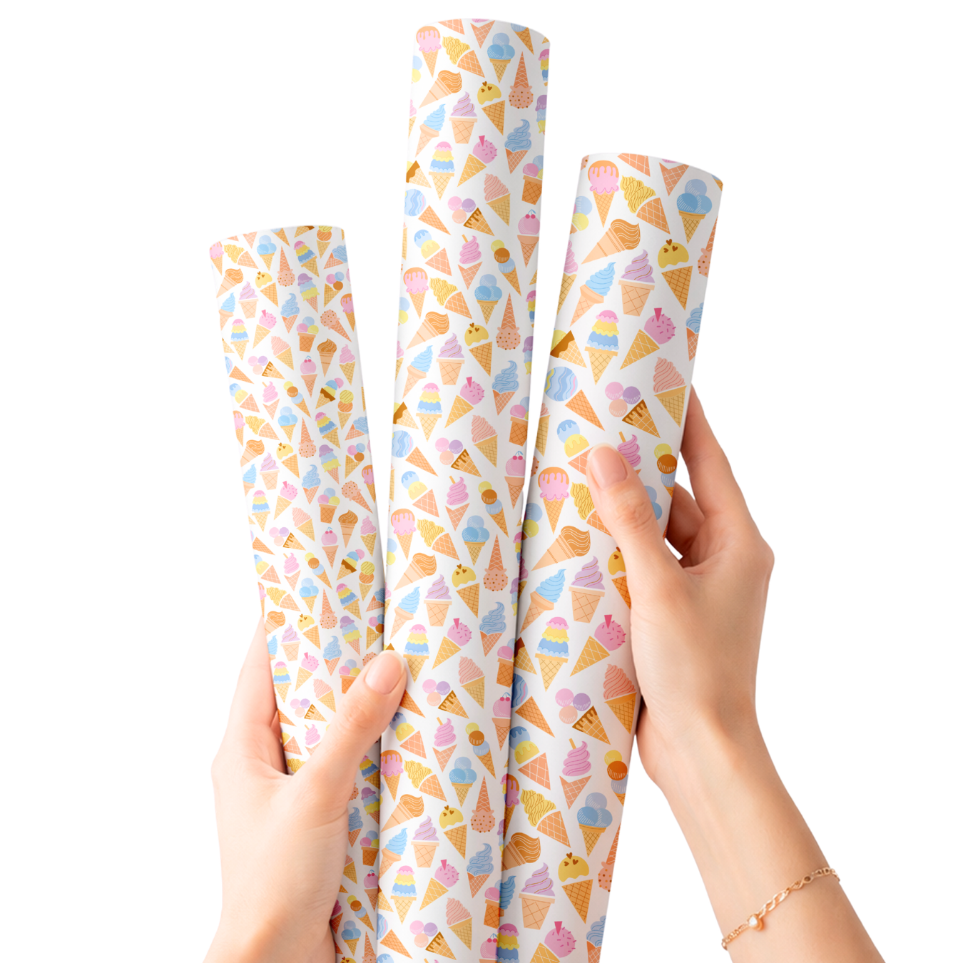 PASTEL SCOOPS | PREMIUM FAUX LEATHER FABRICS - Eliza Henri