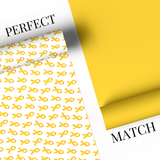 ENDOMETRIOSIS AWARENESS | PERFECT MATCH PREMIUM FAUX LEATHER FABRIC DUO