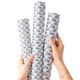 Mr Whippy Stripe | Premium Faux Leather Fabrics - Eliza Henri