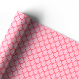 LITTLE RED RIBBONS | PREMIUM LEATHERETTE FABRIC