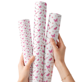 Butterflies & Blossoms | Premium Faux Leather Fabric