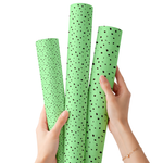 Mint & Choc Chip | Premium Faux Leather Fabrics - Eliza Henri