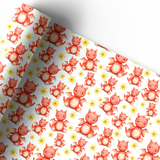 LITTLE RED DRAGON | PREMIUM LEATHERETTE FABRIC - Eliza Henri