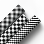 CHECKERED FLAG | PREMIUM FAUX LEATHER FABRIC - Eliza Henri