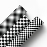 CHECKERED FLAG | PREMIUM FAUX LEATHER FABRIC - Eliza Henri