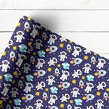 INTERGALATIC SPACE | PREMIUM LEATHERETTE FABRIC - Eliza Henri