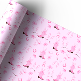 EASTER COWGIRL | PREMIUM LEATHERETTE FABRIC - Eliza Henri