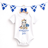 DTF TRANSFER - MY VERY FIRST WORLD CUP 2026- SCOTTISH UNICORN GIRL
