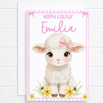 LITTLE LAMB - GREETINGS CARDS- EASTER- 2 STYLES - Eliza Henri