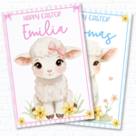LITTLE LAMB - GREETINGS CARDS- EASTER- 2 STYLES - Eliza Henri