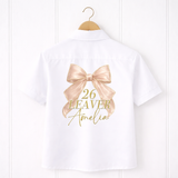 CUSTOM DTF TRANSFER- PRETTY BOW- SCHOOL LEAVER 26 - Eliza Henri