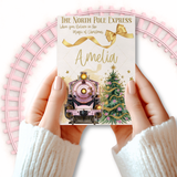 NORTH POLE EXPRESS BLANK STORY BOOKLETS- PREMIUM CARD