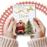 NORTH POLE EXPRESS BLANK STORY BOOKLETS- PREMIUM CARD