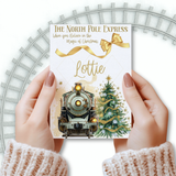 NORTH POLE EXPRESS BLANK STORY BOOKLETS- PREMIUM CARD