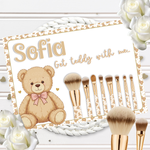 PERSONALISED FAUX LEATHER MAKE UP MATS | GET TEDDY WITH ME - Eliza Henri