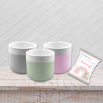 Two Tone Plant Pot 12cm - Eliza Henri