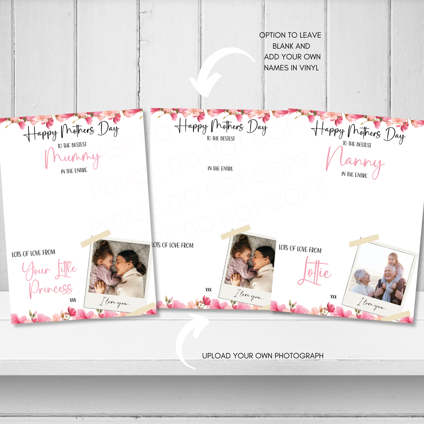 Mothers Day 'Like a Polaroid' Chocolate Galaxy Boards- Premium Card - Eliza Henri